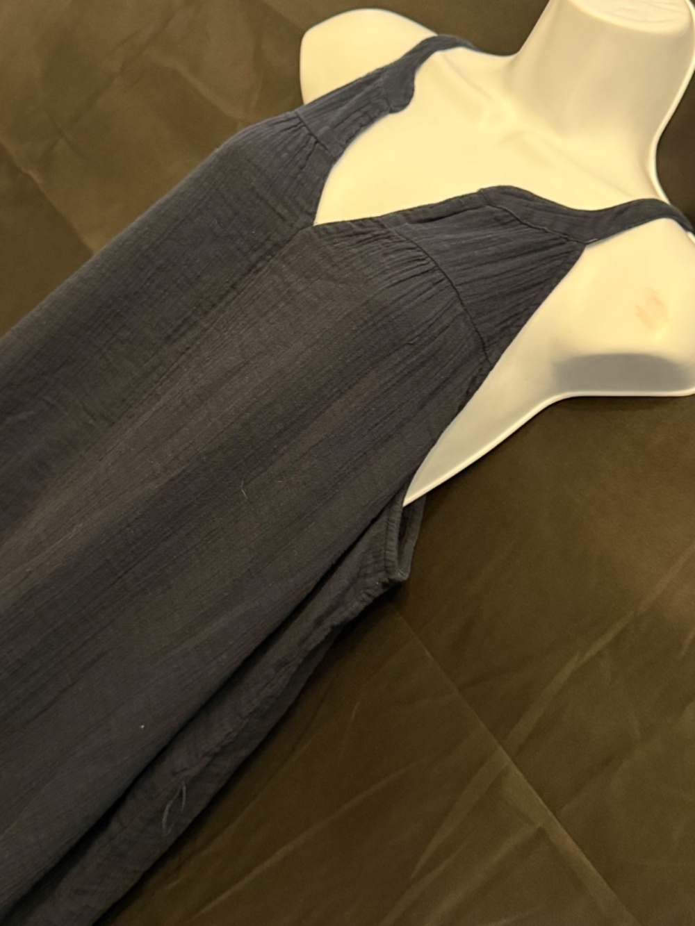 Navy Racerback Maxi Dress (XL) - Picture 8 of 12